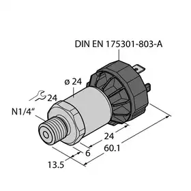 Датчик давления TURCK PT15PSIG-1003-I2-DA91/X