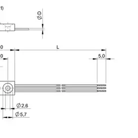 Индуктивный датчик Balluff BES R04KC-NSD15B-LV00,5