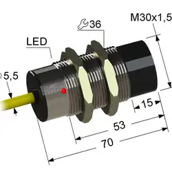 Индуктивный датчик Мега-К VB2-30M70-15N82-K