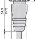 Разъем с кабелем Telemecanique XZCP1771L10
