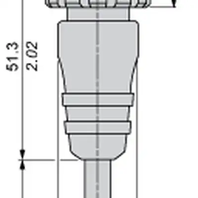 Разъем с кабелем Telemecanique XZCP1771L10