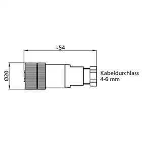 Соединительный кабель Microsonic STG5/M12