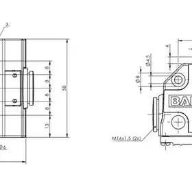 Блочный выключатель Balluff BNS 813-B05-R08-40-30-02