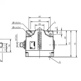 Блочный выключатель Balluff BNS 813-B02-D12-61-A-22-02-FC-S80R