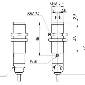 Оптический датчик Baumer OR18.ZL-PV1P.7BCV/B013