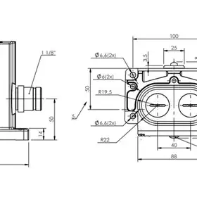 Блочный выключатель Balluff BNS 819-D06-E12-100-10-FD-S90R