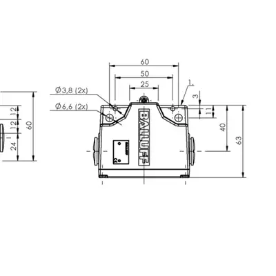 Блочный выключатель Balluff BNS 819-B03-R12-61-24-10