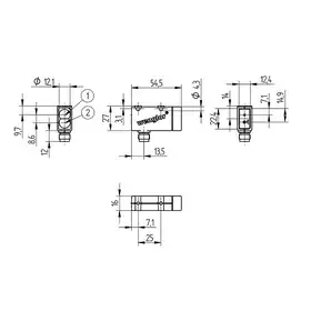 Оптический датчик Wenglor LM89PA2