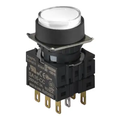 Кнопочный выключатель Autonics S16PR-E4W2C5