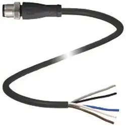 Соединительный кабель Pepperl Fuchs V15S-G-BK10M-PUR-U/0,75