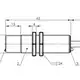 Емкостной датчик уровня Balluff BCS M18T4I1-PSC15G-DV02