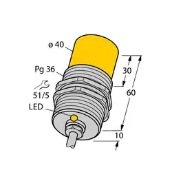 Индуктивный датчик TURCK NI25-G47-AP4X