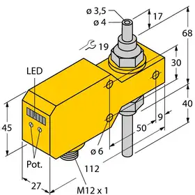 Датчик потока TURCK FCI-TCD04A4P-LIX-H1141