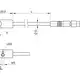 Индуктивный датчик Balluff BES Q08MEC-PSC20B-EP00,3-GS26
