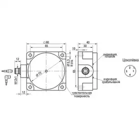 Индуктивный датчик ТЕКО ISN IC7P8-31P-25-LZS4-C