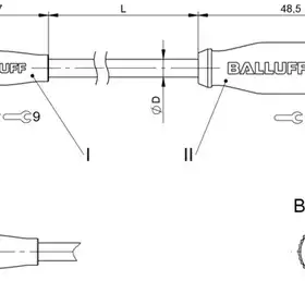 Соединительный кабель Balluff BCC M324-M414-3E-606-VX8434-030