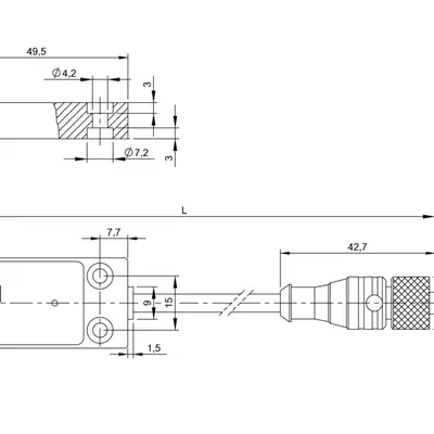 RFID головка чтения/записи Balluff BIS C-331-PU1-05