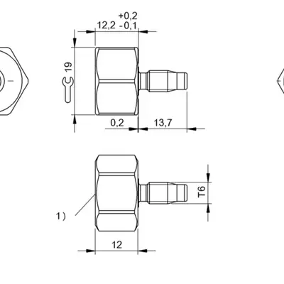 Транспондер RFID Balluff BIS M-143-02/A-T6-SA4