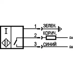 Индуктивный датчик ТЕКО ISB AC62A-11G-7-LZS27