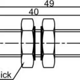 Индуктивный датчик LANBAO LR08BN02DPO-E1