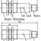 Оптический датчик LANBAO PR18-BC40DNC-E2