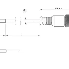 Магнитный датчик для цилиндра Balluff BMF 243K-PS-C-2A-SA2-S4-00,3