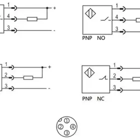 Индуктивный датчик LANBAO LR18XBN08EPC-E2