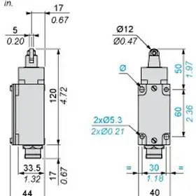 Kонцевой выключатель Telemecanique XCKJ167A