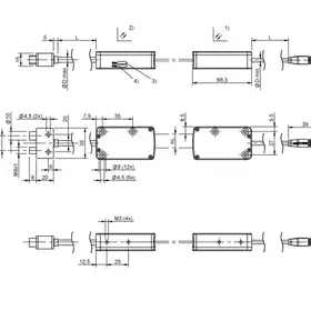 Световая завеса Balluff BLA 16C-002-00,25-S75