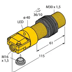Индуктивный датчик TURCK NI15-P30SR-AN6X