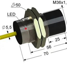 Индуктивный датчик Мега-К VB2-36M70-20N82-K