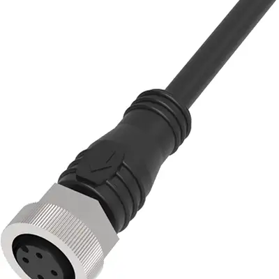 Разъем с кабелем LANBAO QE12-N4F5