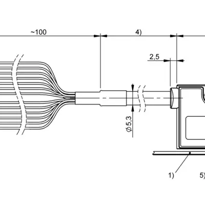 Магнитный энкодер Balluff BML-S2C0-Q61L-M620-R0-KA05