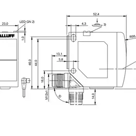 Оптический датчик Balluff BOS 23K-XT-RS11-S4