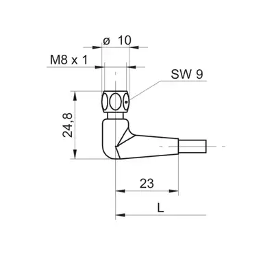Разъем с кабелем Baumer ESW 31AY0200