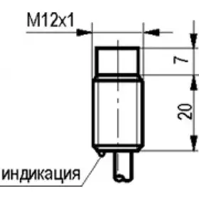 Индуктивный датчик ТЕКО ISN FS2A-31N-4-L