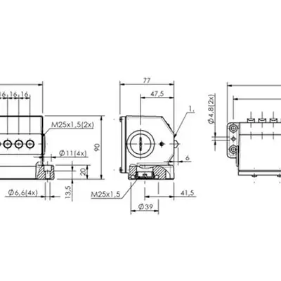 Блочный выключатель Balluff BNS 819-B14-D16-72-10