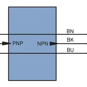 Разъем с кабелем Wenglor BG8V1P-N-2M
