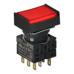 Кнопочный выключатель Autonics S16PRT-H3R2C24