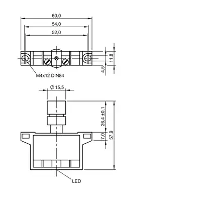 Элемент переключения Balluff BES 517-464-RK