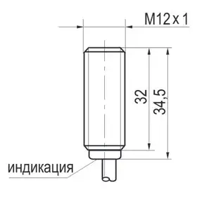 Индуктивный датчик ТЕКО ISB B2A-31P-2-L-C