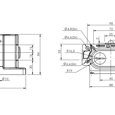 Блочный выключатель Balluff BNS 819-D03-D16-62-10