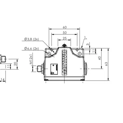 Блочный выключатель Balluff BNS 819-B03-L12-61-12-10-S80R