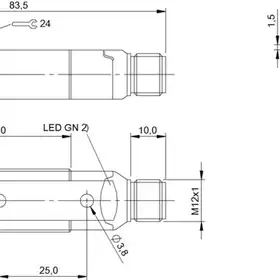 Оптический датчик Balluff BLS 18KW-XX-1P-S4-L