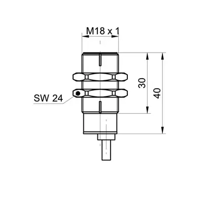 Магнитный датчик угловых перемещений Baumer MDRM 18U9501