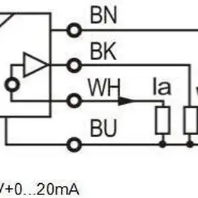 Индуктивный датчик расстояния LANBAO LR30XCF10LIUM