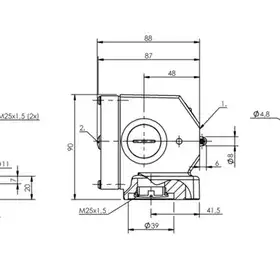 Блочный выключатель Balluff BNS 813-B04-R12-72-10-01-FD