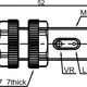 Емкостной датчик LANBAO CR12SCN04DPO