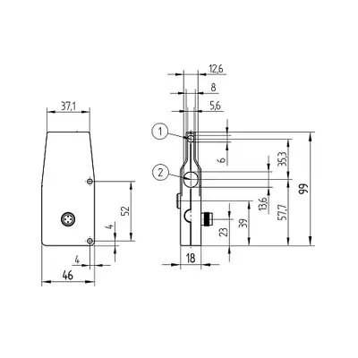 Оптический датчик Wenglor OPT231
