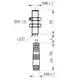 Индуктивный датчик Baumer IFRM 08P1701/KS35L